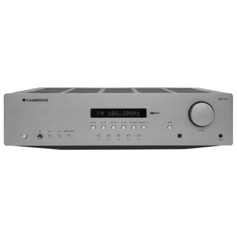 Стерео усилвател Cambridge Audio AXR100, 100W, сив, 110x430x340мм