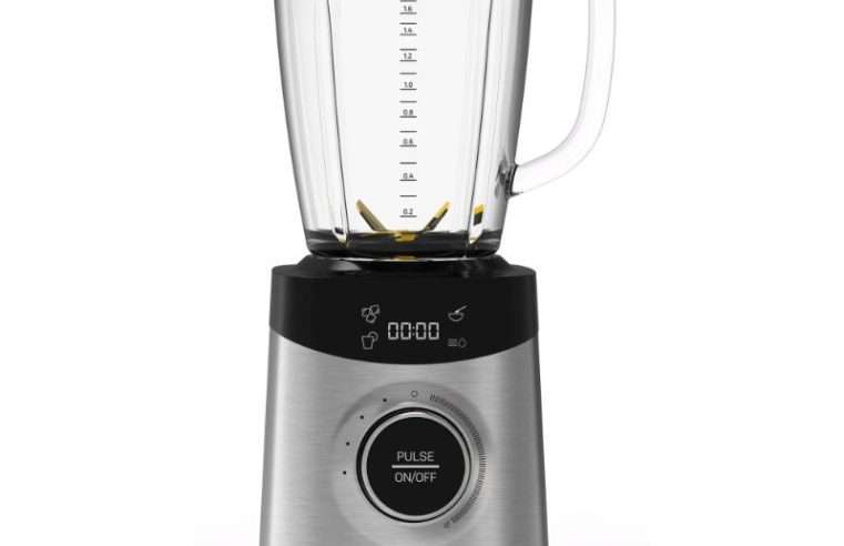 Блендер GOTZE & JENSEN TB950X, 1800W, 10 скорости, стъкло, 1.8 л, сребристо-черен
